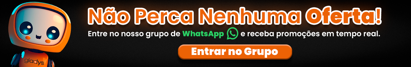 Banner convidativo para grupo de ofertas no WhatsApp